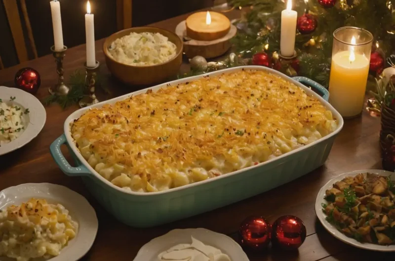 Quick cheesy potatoes recipe with simple ingredients